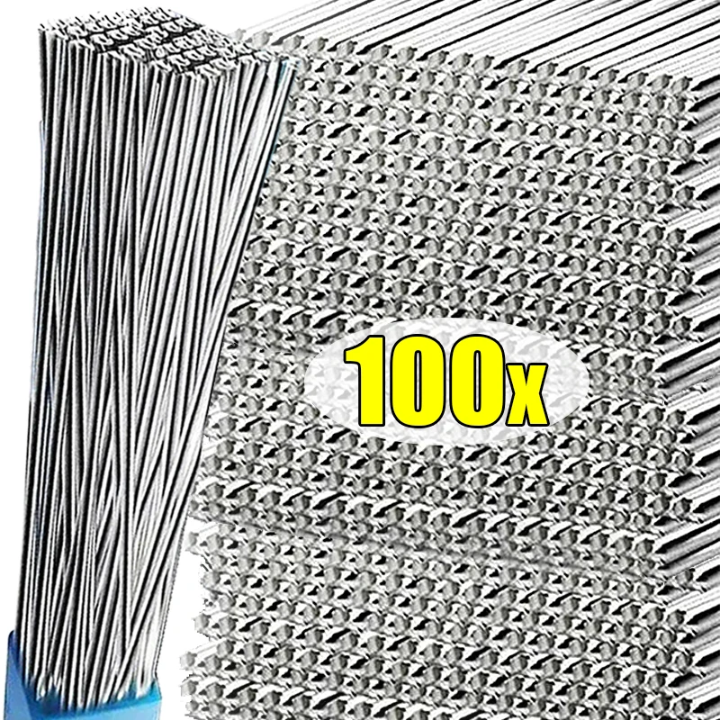 Wholesale Low Temperature Easy Melt Aluminum Universal Silver Welding Rod Cored Wire Rod Solder No Need Solder Powder Weld Bar
