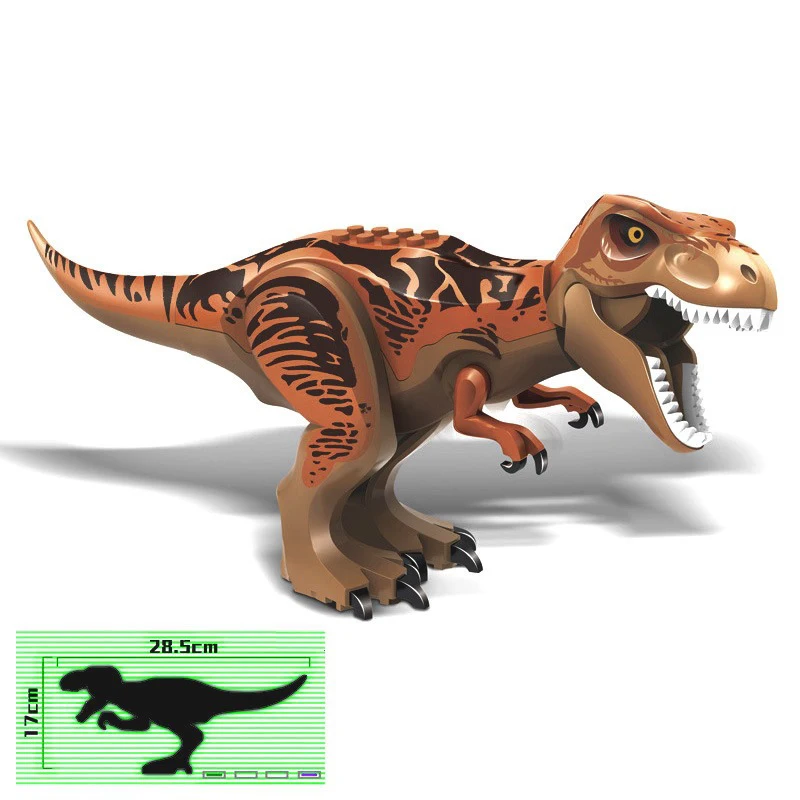 Grote DIY Jurassic Dinosaur Spine Predatory Dinosaur Southern Giant Beast Dragon Bouwsteen Educatief speelgoed voor kinderen