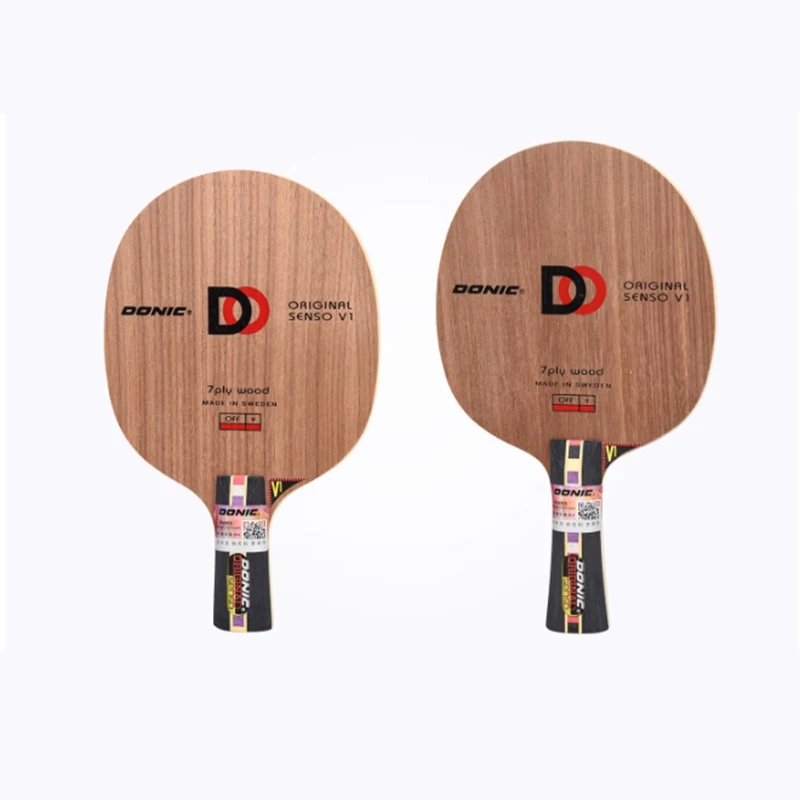 

Donic ORIGINAL SENSO V1 с петлей для лезвия для настольного тенниса с быстрым аттрактом, ракетка для настольного тенниса, игра для пинг-понга