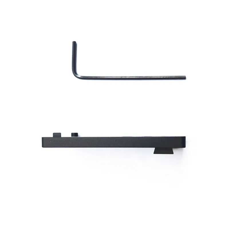 Metal Front Rear Base or SRO Mount Plate fit for Glock G17 19 22 23 26 42 43 45 Normal Day,Night Vision or Height Increase