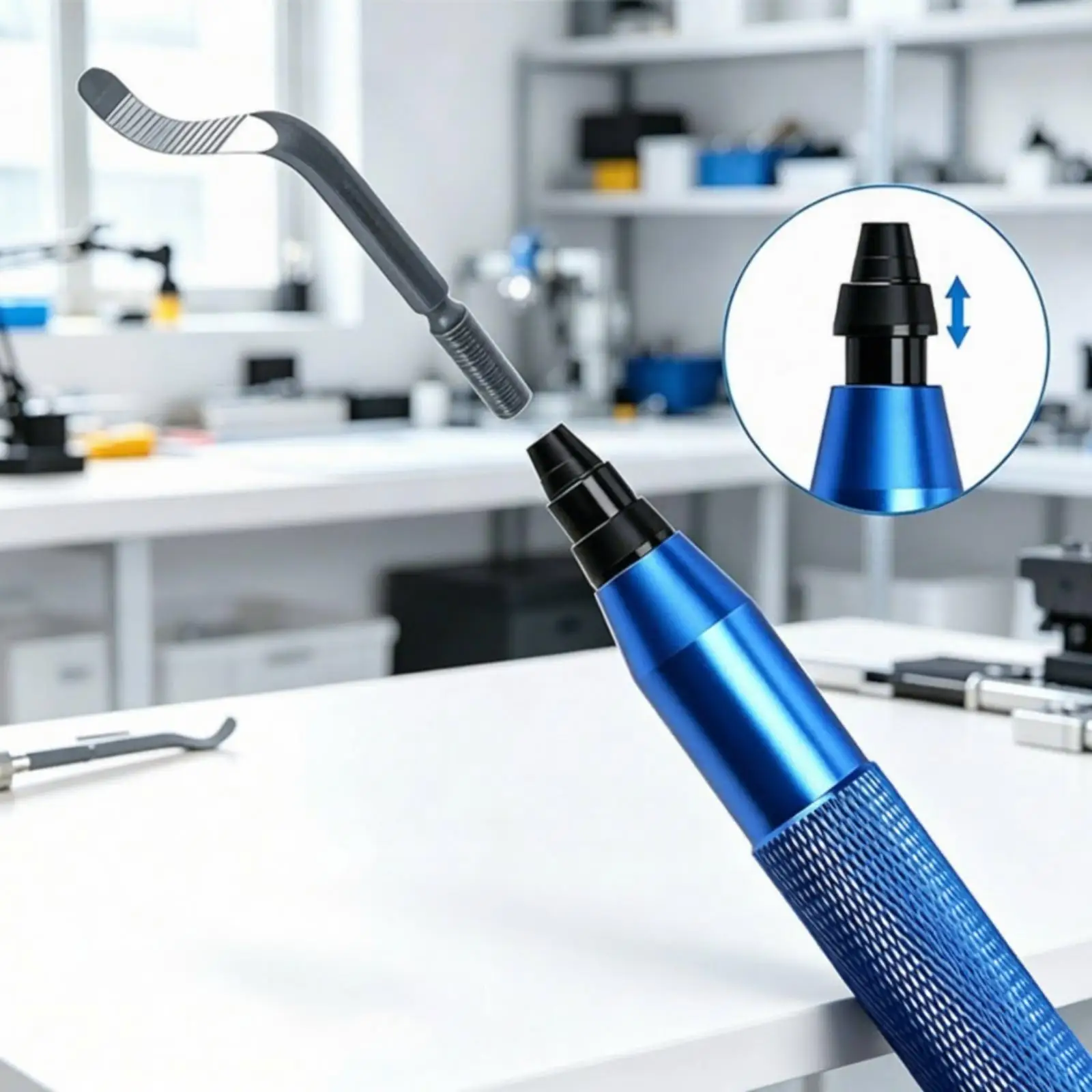 Deburring Tool with Manual Metal Deburring Tool Knurled for Metalworking - view 6