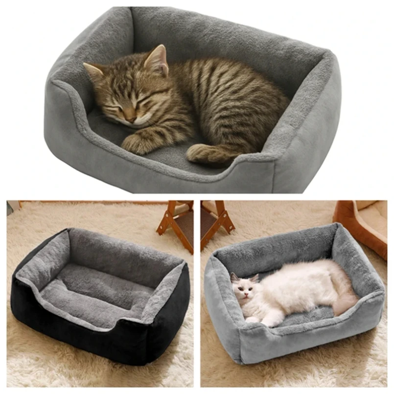 

Bed for Cats Pet Products Cushions Kitten Goods Accessories Dog All Houses Supplies Things Accessory Habitats Basket House Beds