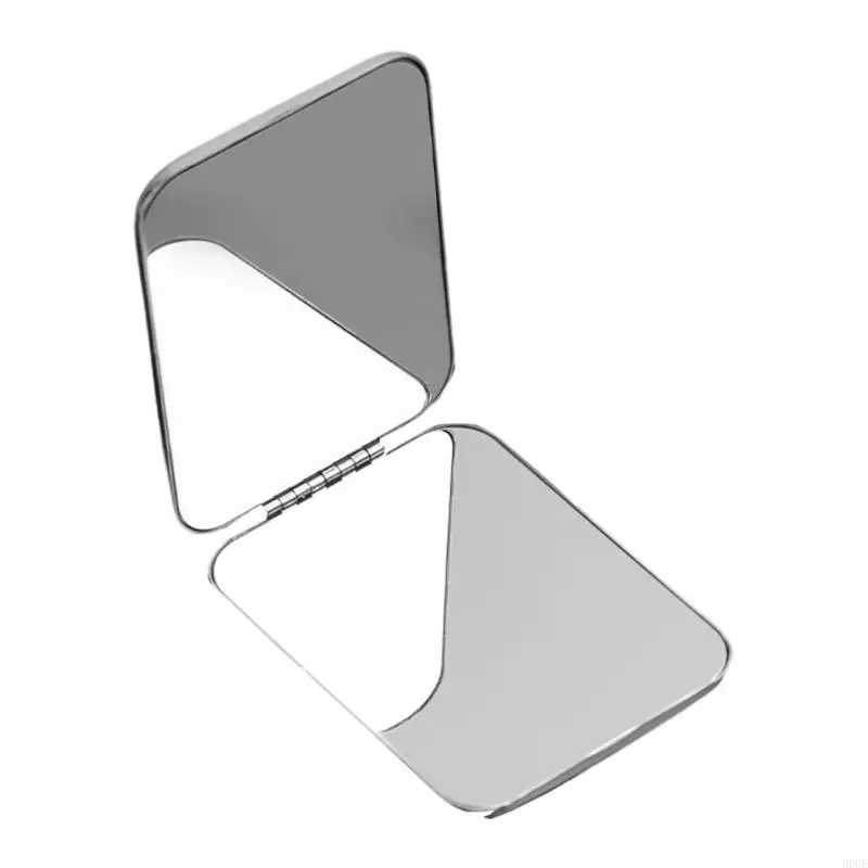 Espelho aço inoxidável dobrável amigável do curso compacto D0UE com base magnética segura
