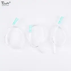 Disposable Anal Tube Silicone Head Enema Rectum Flush Head Tube Anal Canal Catheter Large Head Syringes Rectal Catheter 28cm