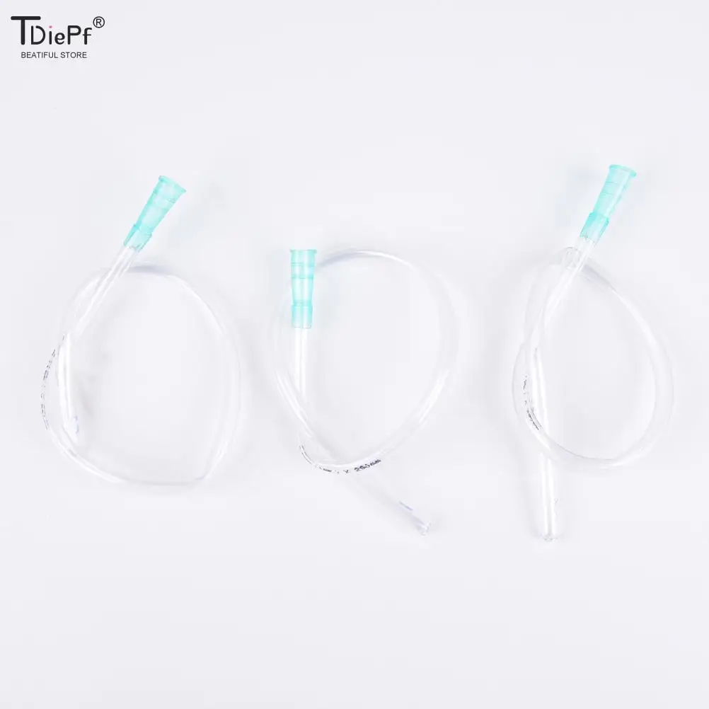 Disposable Anal Tube Silicone Head Enema Rectum Flush Head Tube Anal Canal Catheter Large Head Syringes Rectal Catheter 28cm