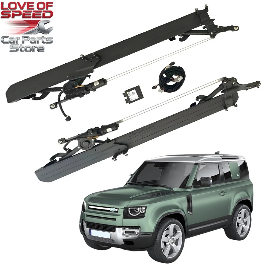 

Новинка 2026 года: Автоматическая электрическая выдвижная подножка оригинального стиля с высокой грузоподъемностью для Land Rover Defender 90 2020+