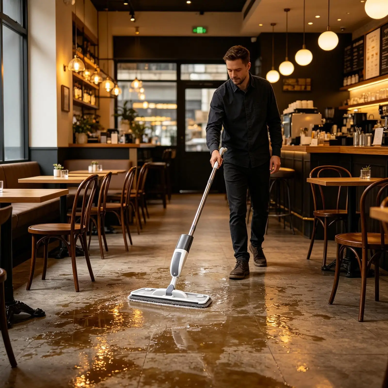 Wet Mop Spray Dry Wet Duster With Washable Pad Floor Mop For Kitchen Home Tile Laminate Apartment Bathroom