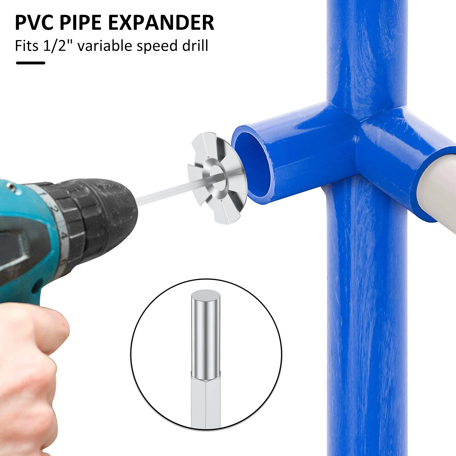 ท่อประปา Saver บิต3In สแตนเลสท่อ Reamer เครื่องมือสวมใส่ Professional ภายในท่อเครื่องมือสำหรับท่อพีวีซี