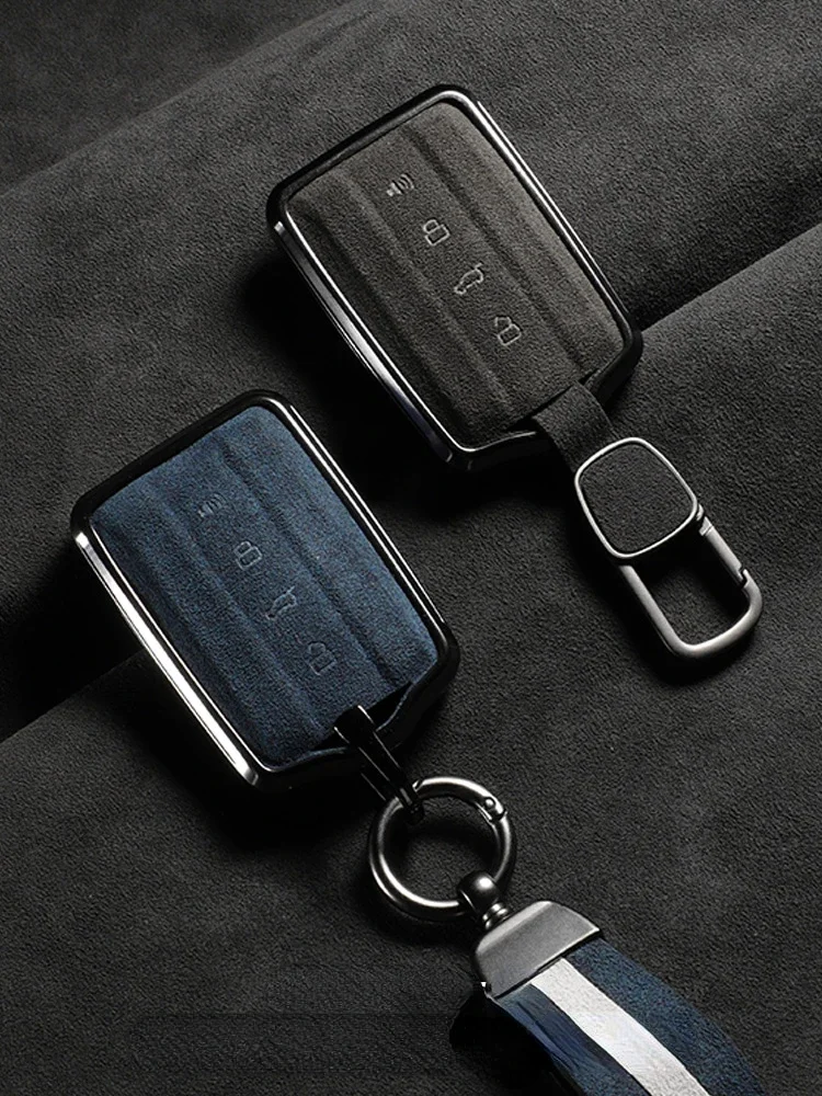 NEW Suitable For Tank 300  400 500 700 Aluminium Alloy + Suede Car Key Protection Cover Fall Prevention Protection Key