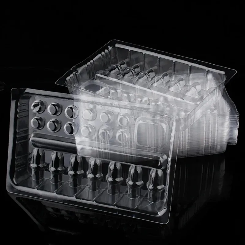 20Pcs Disposable Plastic Tattoo Accessories Storage Stand Holder Multi-function Tattoo Pigment Cartridge Needles Ink Cups Tray