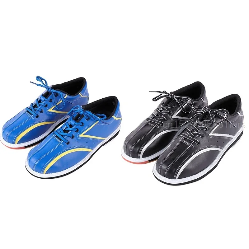 Large Size 38-46 Mens Bowling Shoes With Skidproof Sole Sneakers Breathable Training Bowling Shoes Right /Left Hand Non-slip