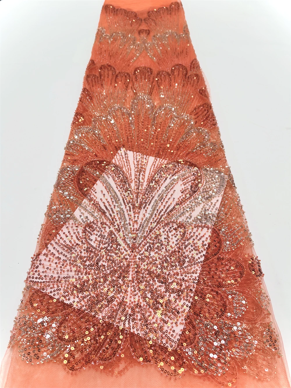 

Роскошная африканская кружевная ткань с блестками и бисером, 2024, высокое качество, нигерийская свадебная вышивка для жениха, французский тюль, шитье