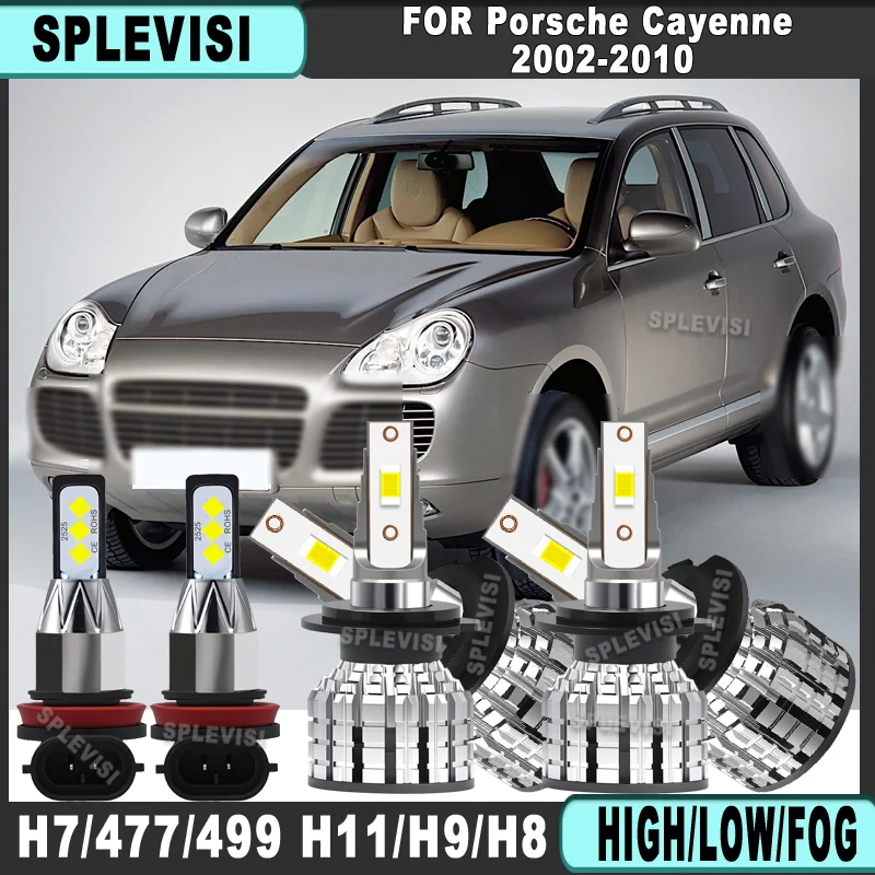 

Durable All-in-One for Brighter Nights Stable Beam LED Headlight Fog Light For Porsche Cayenne 2002 2003 2004 2005 2006-2010
