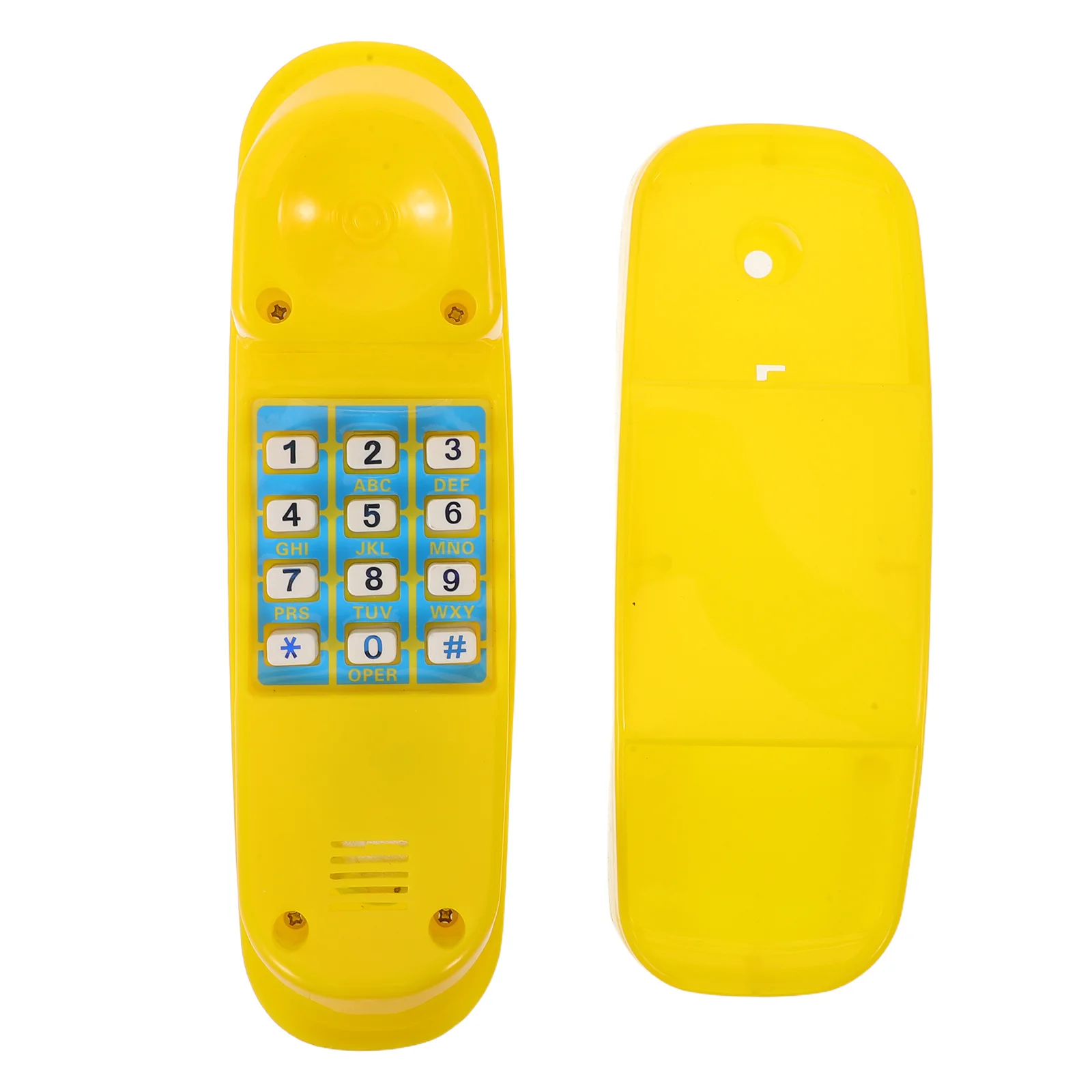 1pcs Kids Simulation Cell Phone Realistic Pretend Play For Toddler Children Lightweight Plastic Portable Playhouse Accessories