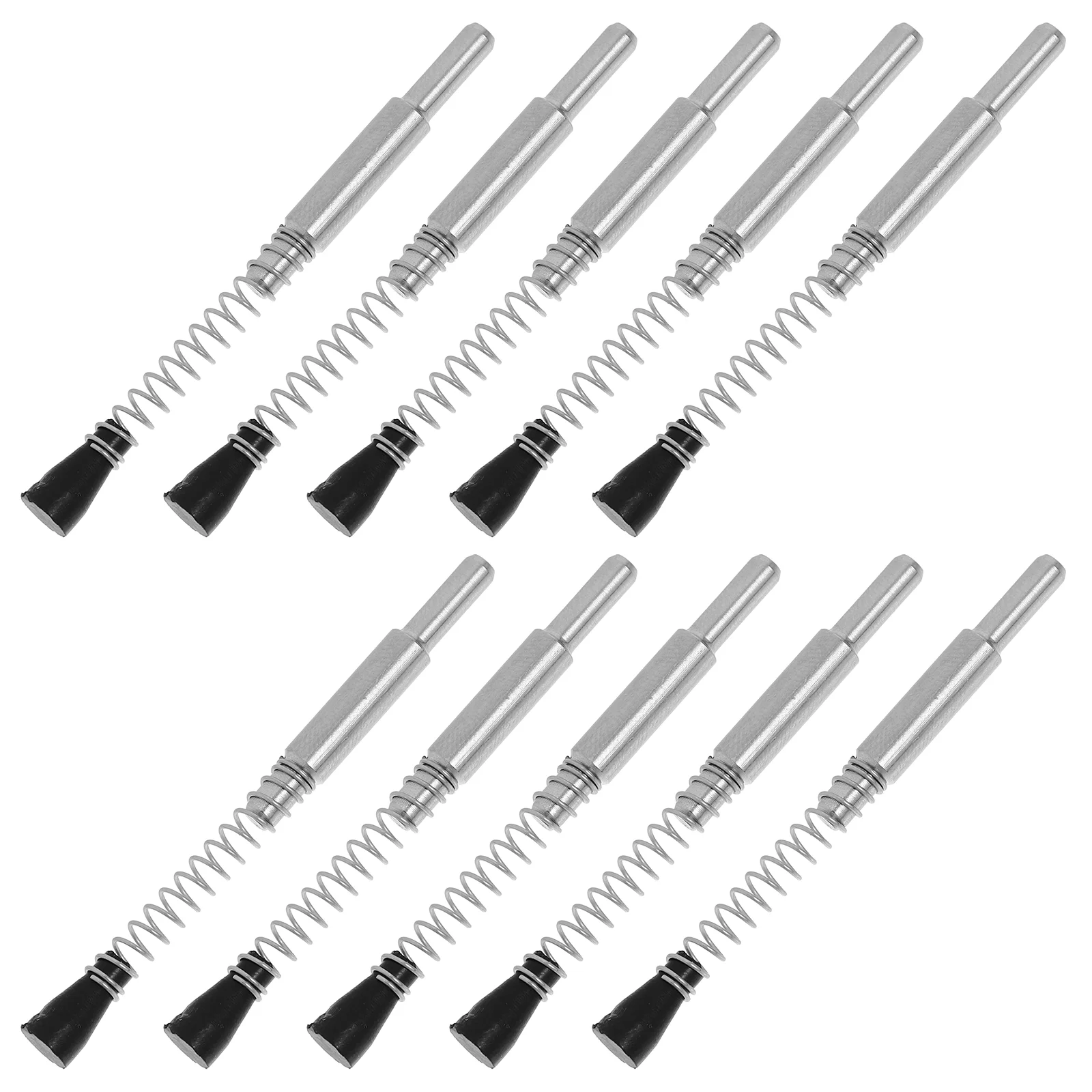 25 Pcs Window Screen Plunger Latch Replacement Parts Screens for Windows Spring Pin Pull Stainless Steel Clips