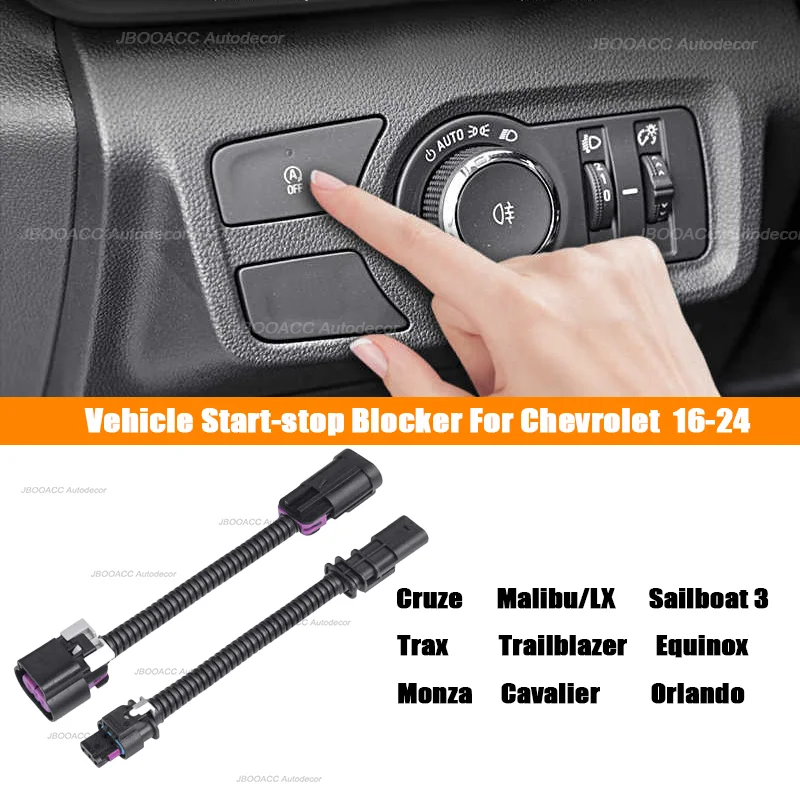 

Car Start Stop Close Module Starters For Chevrolet Trailblazer Equinox Orlando Malibu XL Auto Stop Start Engine Off Device Plug