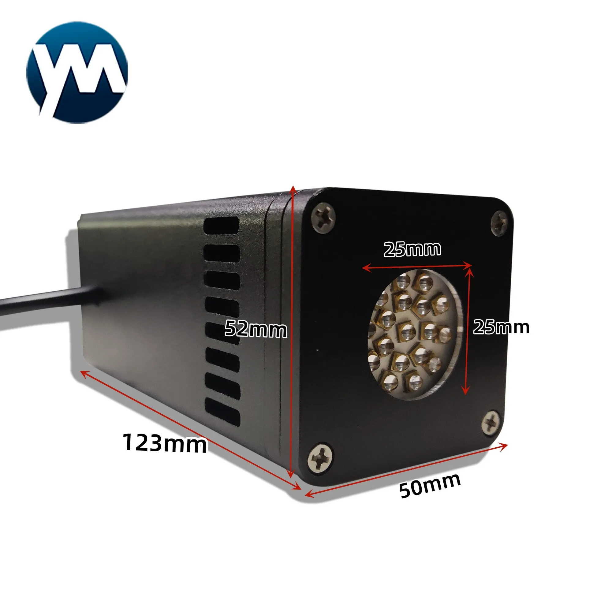 Portable Adapter Power 50W UV Flashlight For UV Led Curing Purple Light Uv Curing Lamps For Printing Industry