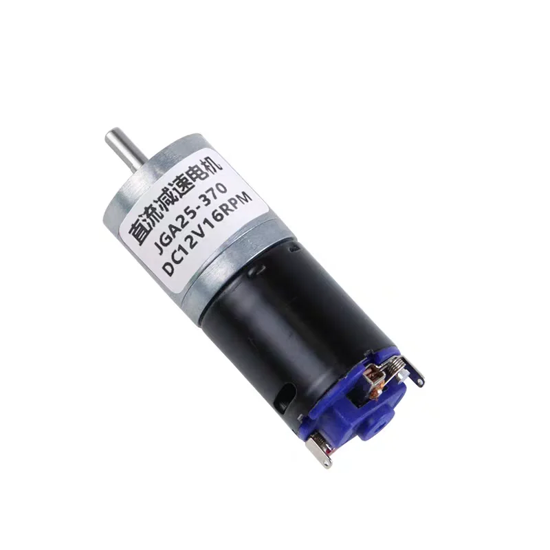

JGA25-370 DC Gear Motor 6V/12V/24V | High Torque 12-1364RPM | PWM Controller | DIY Robot & Micro Motor