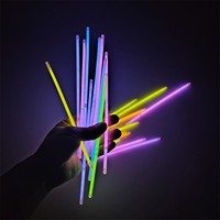 ‌100 Pack 20cm Fluorescent Glow Sticks Party Supplies Bulk Bright Glowing Sticks Rave Concert Accessories Glow in the Dark Party