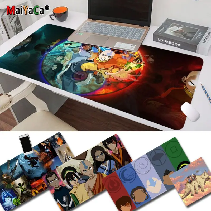 

Avatar The Last Airbender Mousepad Boy Pad Laptop Gaming Mice Mousepad Size for Game Keyboard Pad for Gamer