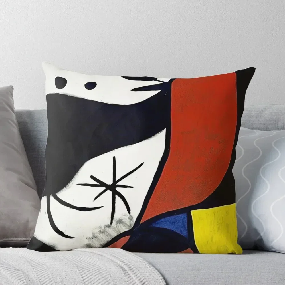 

Mirò Art 1 Throw Pillow Decorative Sofa Cushion Decorative Cushion Cover pillow