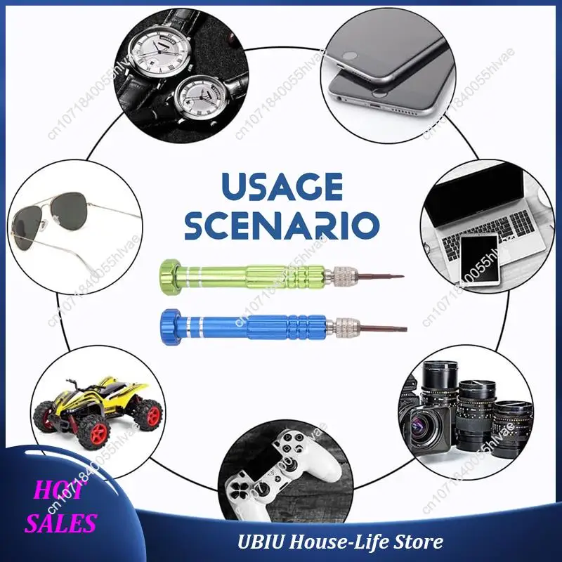 Eyeglass Repair Kit Glasses Screwdriver Sets With 10 Magnetic Screwdriver Tips, For Watch Phone Laptop Jewelry Electronic-Best S