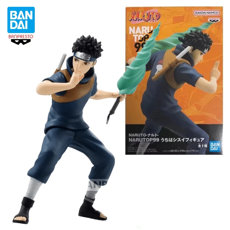 In Stock Original BANDAI Banpresto Naruto Narutop99 Uchiha Shisui  Anime Figure Model Toys Collection Ornaments Holiday Gifts