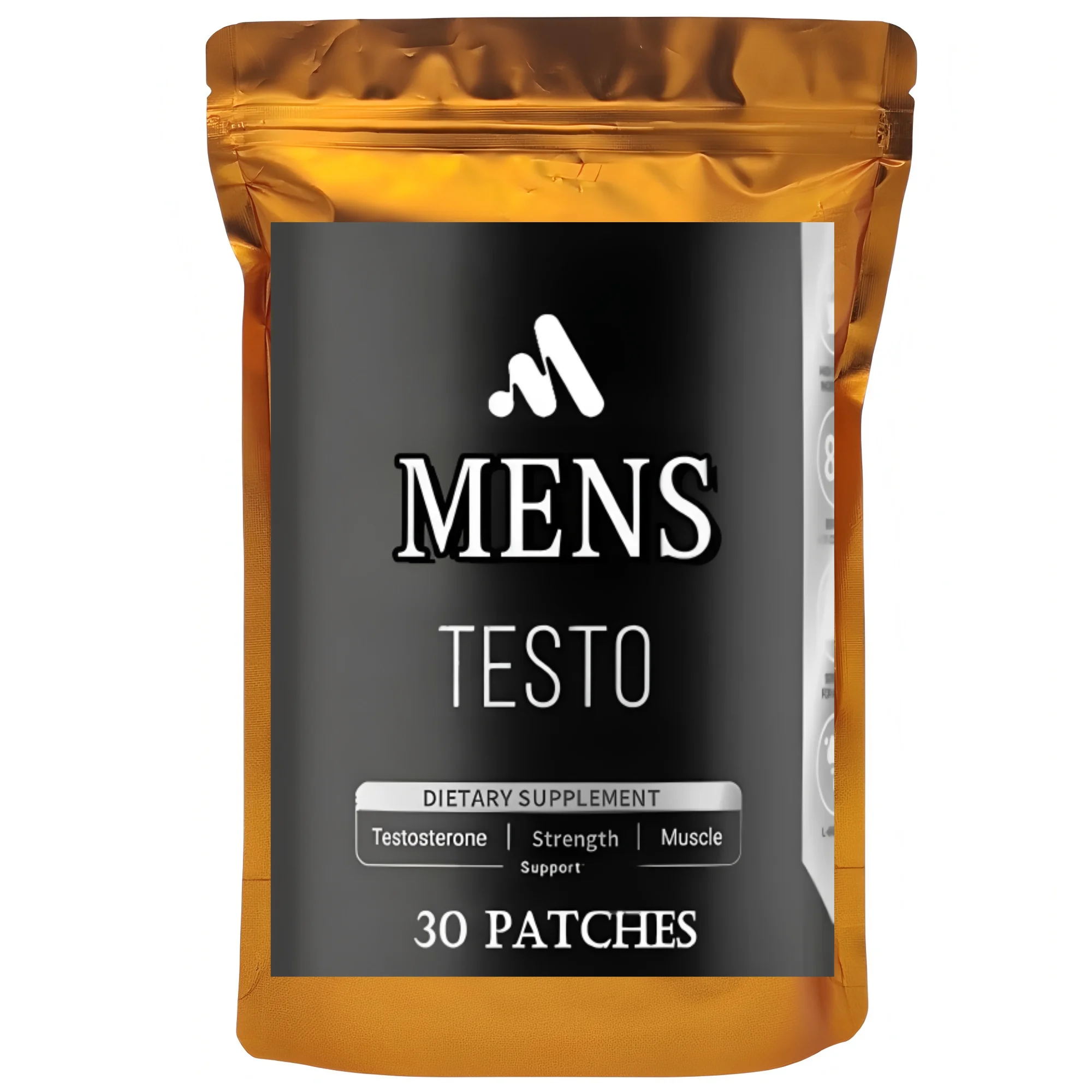 30 parches de refuerzo de testosterona para hombres, construcción muscular rápida, parches anabolicos y transdermicos de testosterona extrema