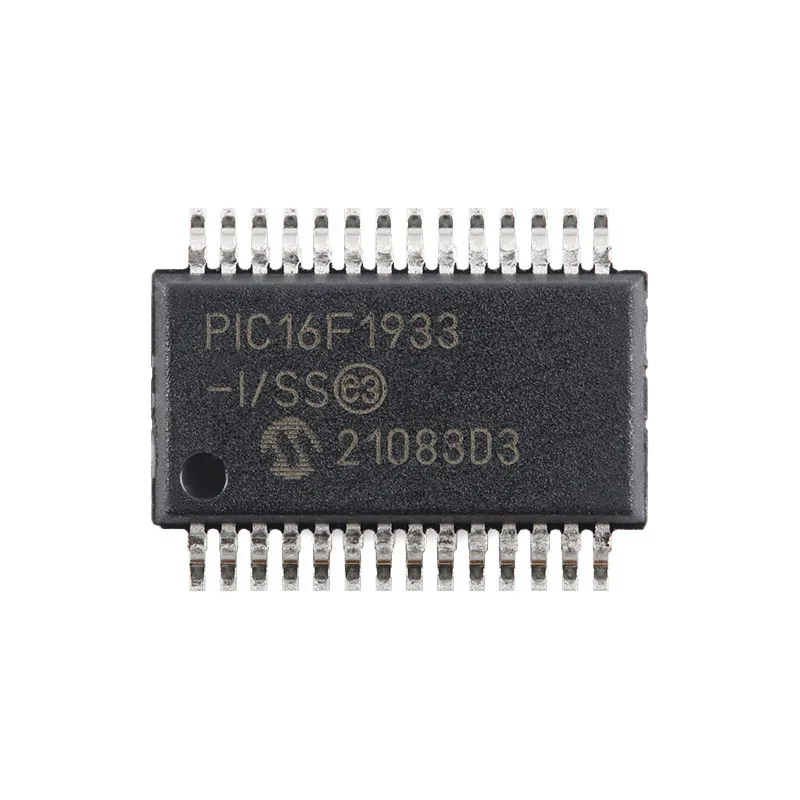 1 pcs Microcontroller PIC16F1933-I/SS SSOP-28 28Pin 8-bit CMOS Flash Chip for embedded development,multi-channel sensor module,l