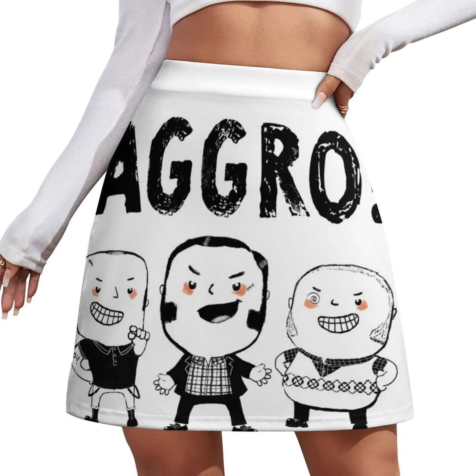 

AGGRO Boys Mini Skirt Woman skirts summer skirts