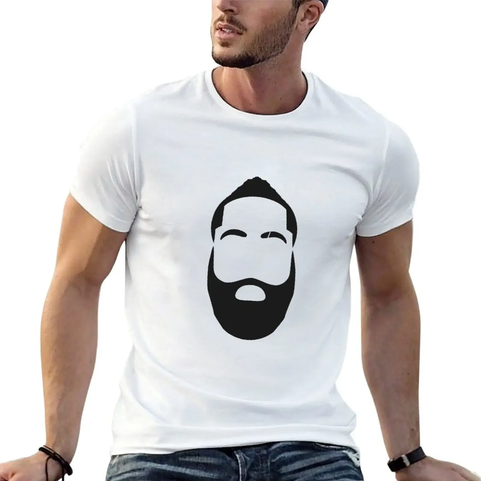 james harden sixers T-Shirt essential t shirt summer clothes Funny t-shirt street wear fitted t shirts for men