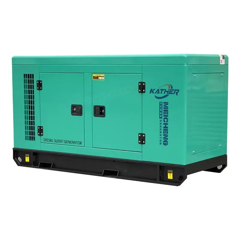 KATHER 20KVA 25KVA 40KW 60KW 80KW 100KW 3 Phase Silent Generators Set 220/415V Silent Generator Groupe Electrogene