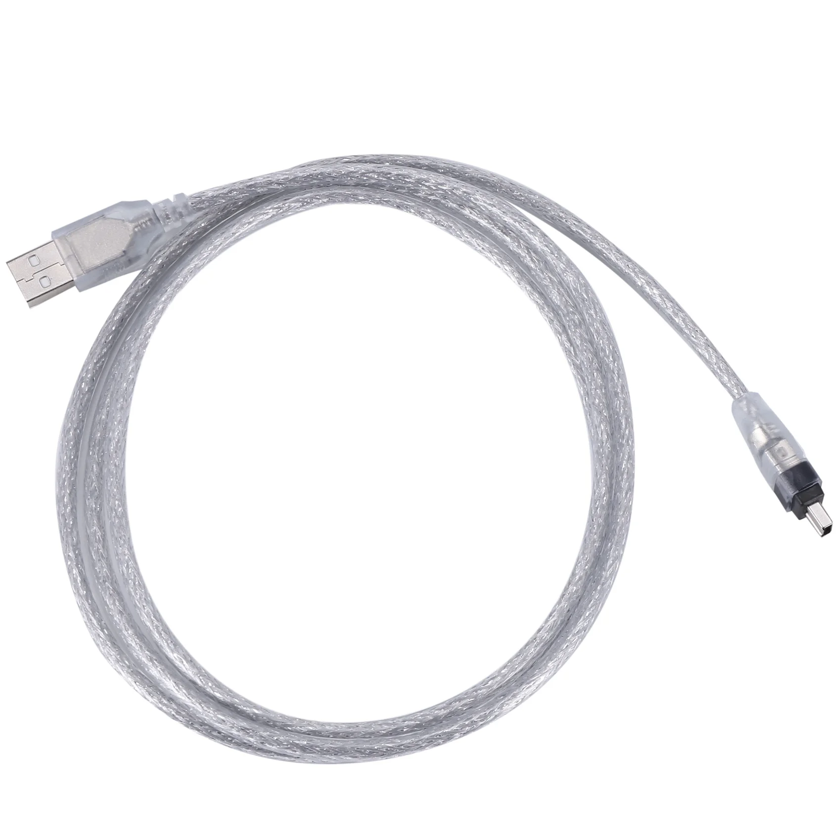 Câble adaptateur de révélation Firewire, convertisseur pour appareil photo PC, USB vers IEEE 1.5, 4 broches, 1394 m