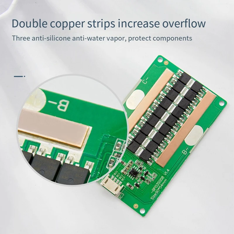 3 Series 3.6V/3.7V 80a Ternaire Dezelfde Poort Met Egalisatie Draagbare Omvormer All-In-1 Lithium Batterij Bescherming Plaat