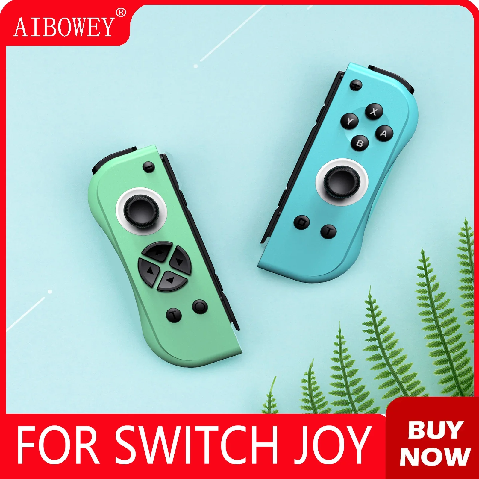 

Беспроводной геймпад Aibowey для switch JOY, джойстик L/R для Nintendo Switch/Lite/Oled, джойстик с двойной вибрацией