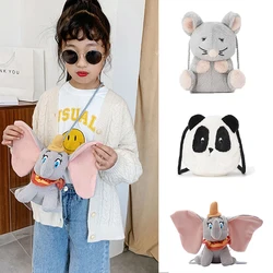 Cute Bear Plush Shoulder Bag For Children Kids Cartoon Messenger Bags kawaii Plush Purses little Girls Stuffed Animals Backpack