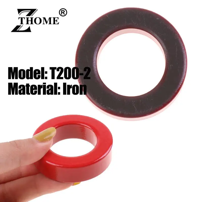 T200-2 Frequency Of Carbonyl iron Powder Core Magnetic iron Core Magnetic Ferrite Ring 51*32*14MM