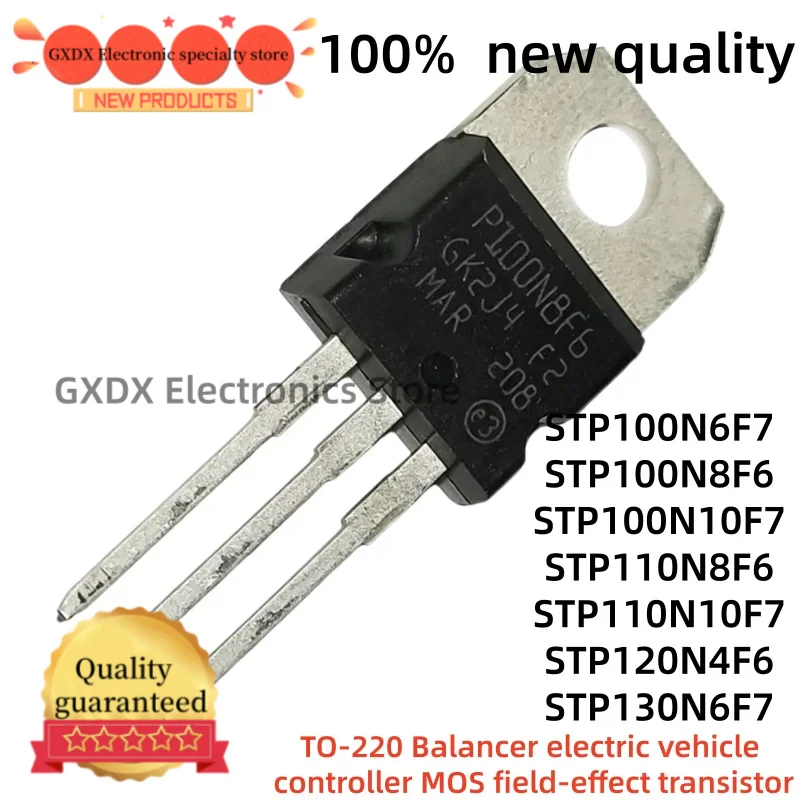 10-20Uds 100N6F7 100N8F6 100N10F7 110N8F6 STP100N8F6 STP100N10F7 STP110N8F6 STP100N6F7 STP120N4F6 STP110N10F7 STP130N6F7 TO-220