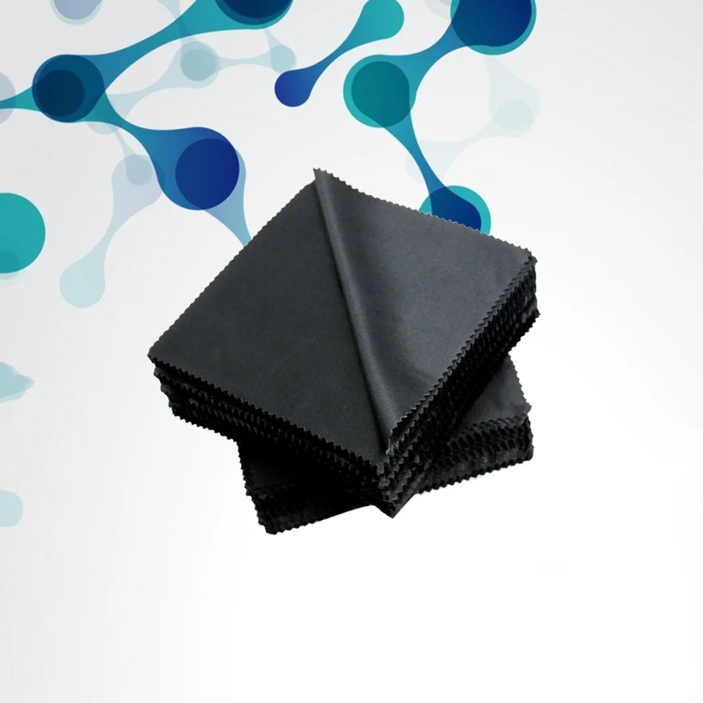 

100Pcs 15x15cm Microfiber Eyeglasses Cleaning Cloth Soft Portable Glasses Lens Screen Wipe Sunglasses Cleaning Cloth