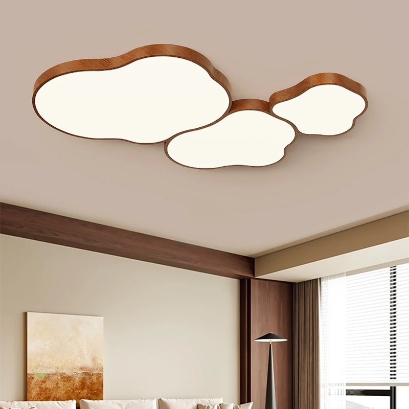 Log Led Living Room Ceiling Lights Creative Cloud Bedroom Study Balcony Ceiling Lamps Modern Simple Home Interior Lighting Lamps
