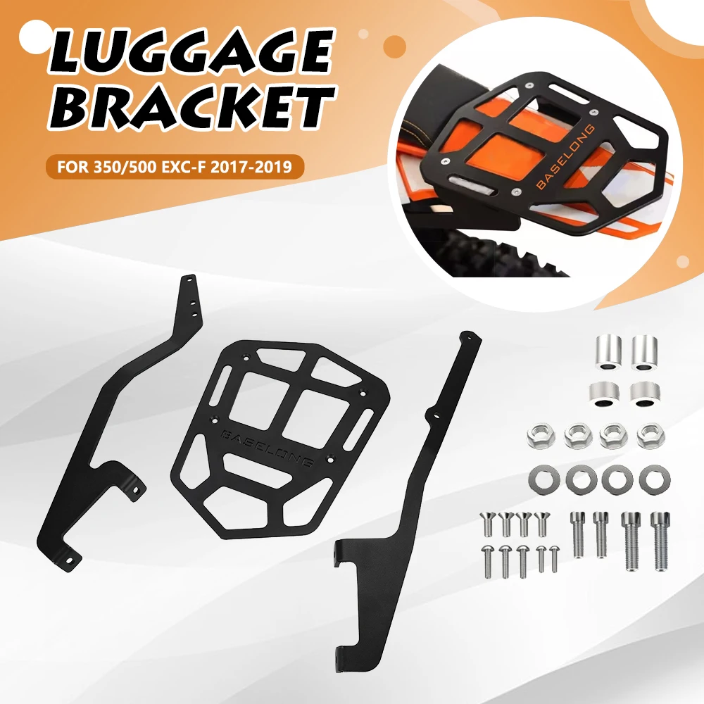 

Motorcycle Rear Shelf Luggage Rack Carrier Top Case Support Holder Bracket For 350 EXC-F 500 EXCF 2017 2018 2019 350/500 EXCF