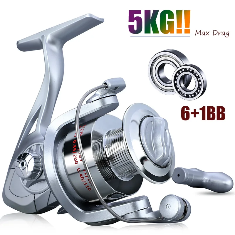 sougayilang-spinning-carretel-de-pesca-rolamento-de-esferas-52-1-relacao-de-engrenagem-roda-de-pesca-5kg-arraste-maximo-equipamento-de-pesca-da-carpa-6bb-1000-4000