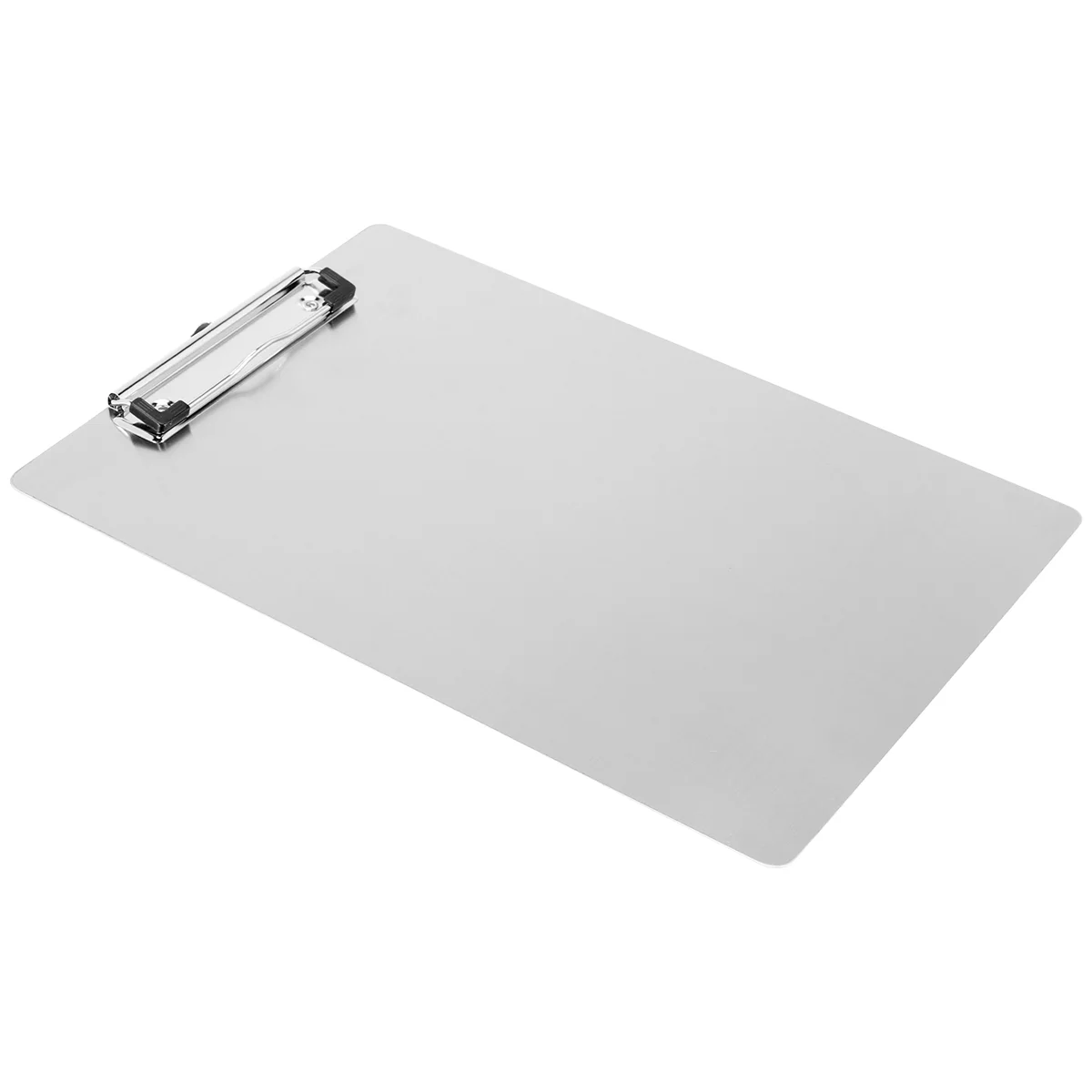 Metal Clipboard Folder A4 Stainless Steel Clip Board Bill Storage Folder Writing File Board Menu Splint for Business