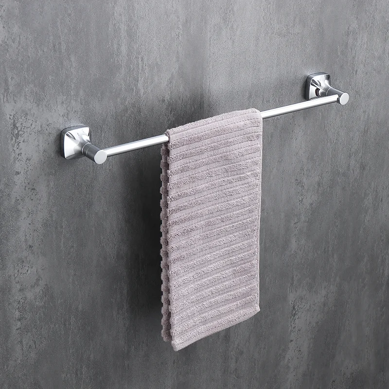 Chrome Bathroom Accessories Set Wall Mounted Towel Holder Toilet Roll Paper Holder Robe Hook Hardware Set