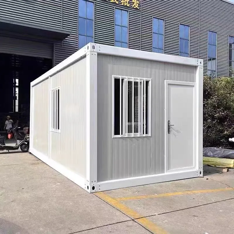 Prefabricated Folding House 40ft Container Home Portable Modular Mobile Villa Office Expandable Light Steel