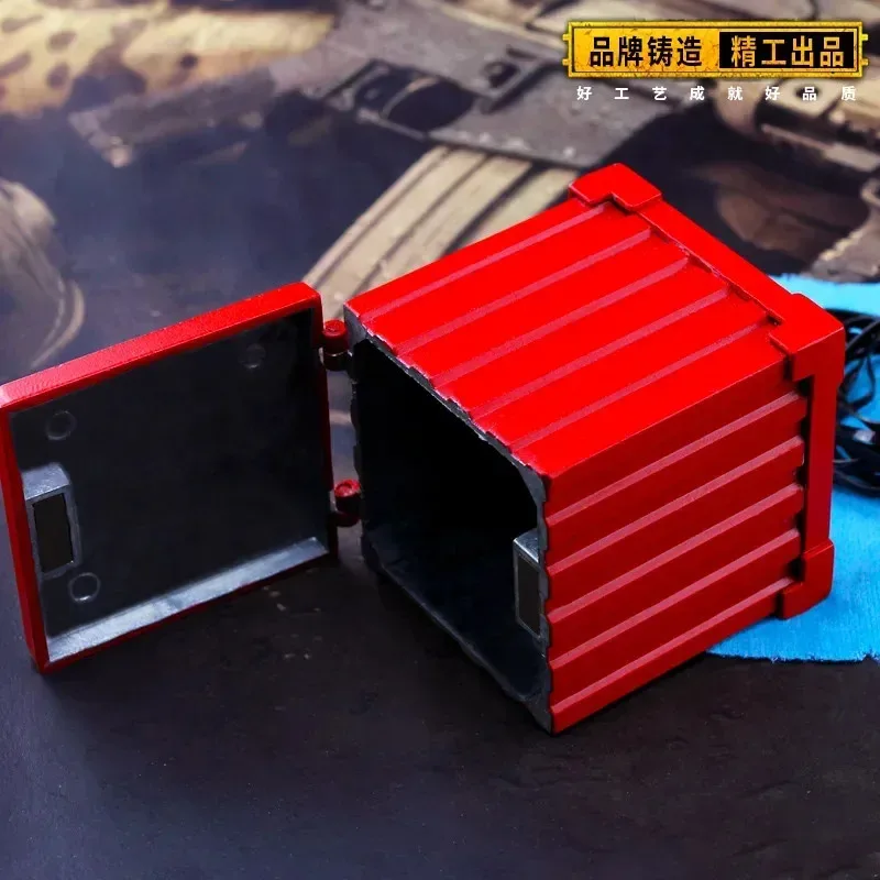 Bear's Home Playerunknown's Battlegrounds Game Airdrop حقيبة نموذج PUBG شعار صندوق تخزين منفضة سجائر تأثيري accessori جديد 2025