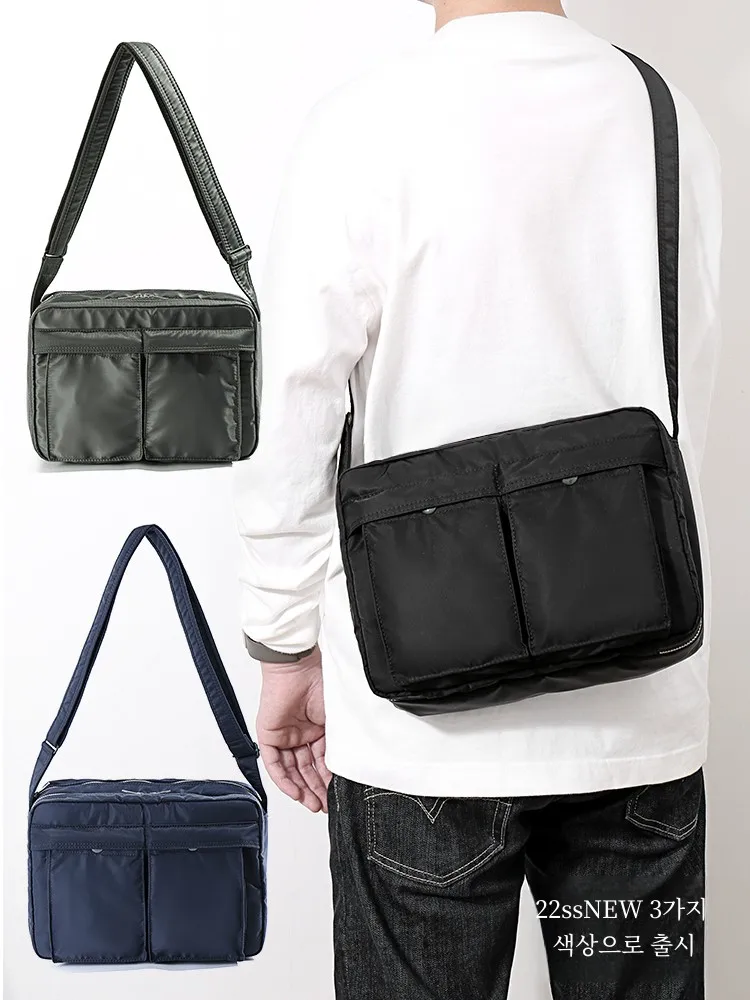 Very Popular in Japan ~ Tanker Classic Nylon Shoulder Messenger Bag Men and Women Commuter Leisure Postman Japan fashion Smal...