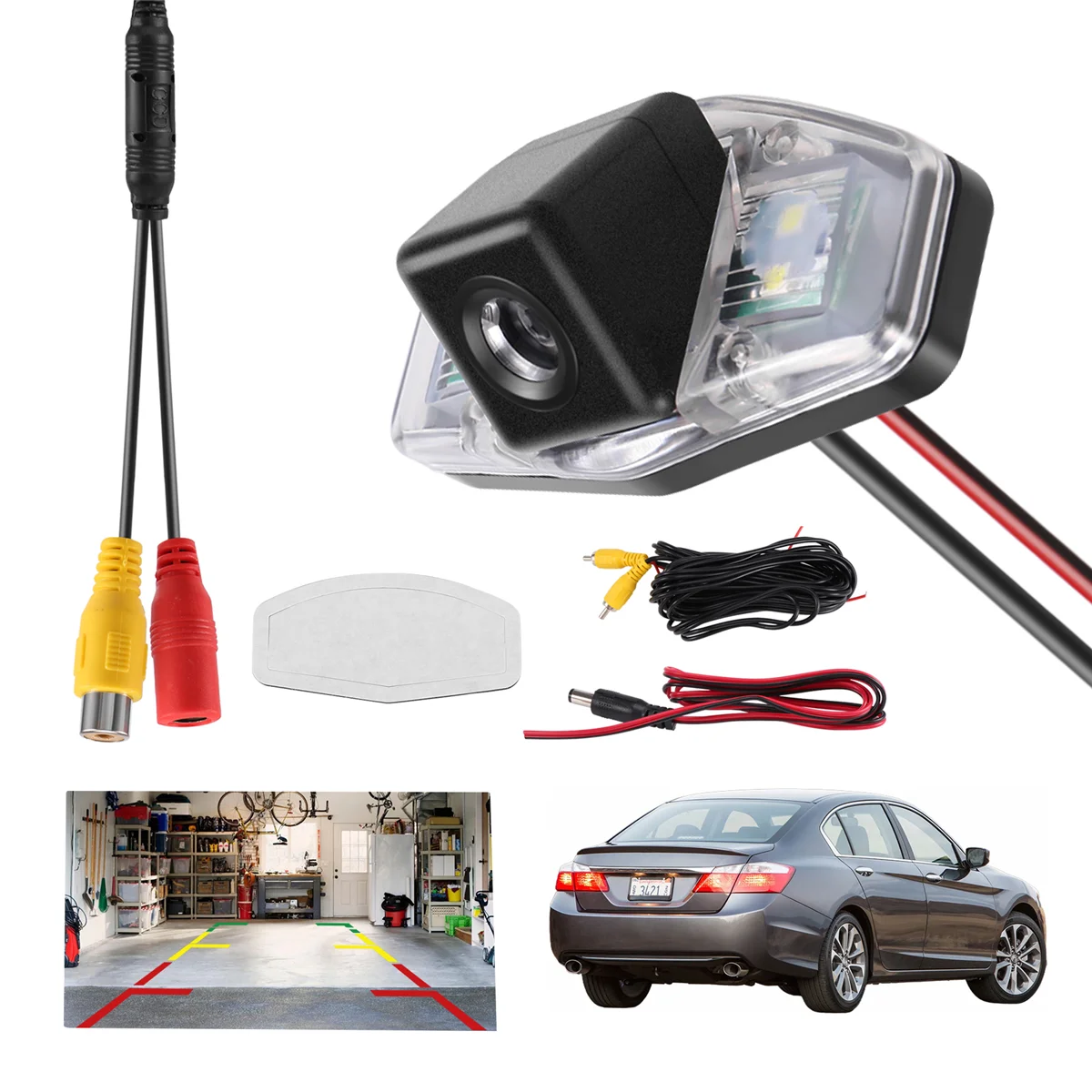 Автомобильная камера заднего вида для Honda Accord Civic EK FD Pilot Fit Jazz Acura TSX 1998-2013