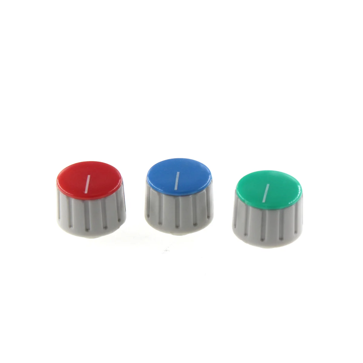 5pcs 17.8X16.5MM knob Potentiometer knob cap power amplifier volume adjustment knob knob with a plum shaft