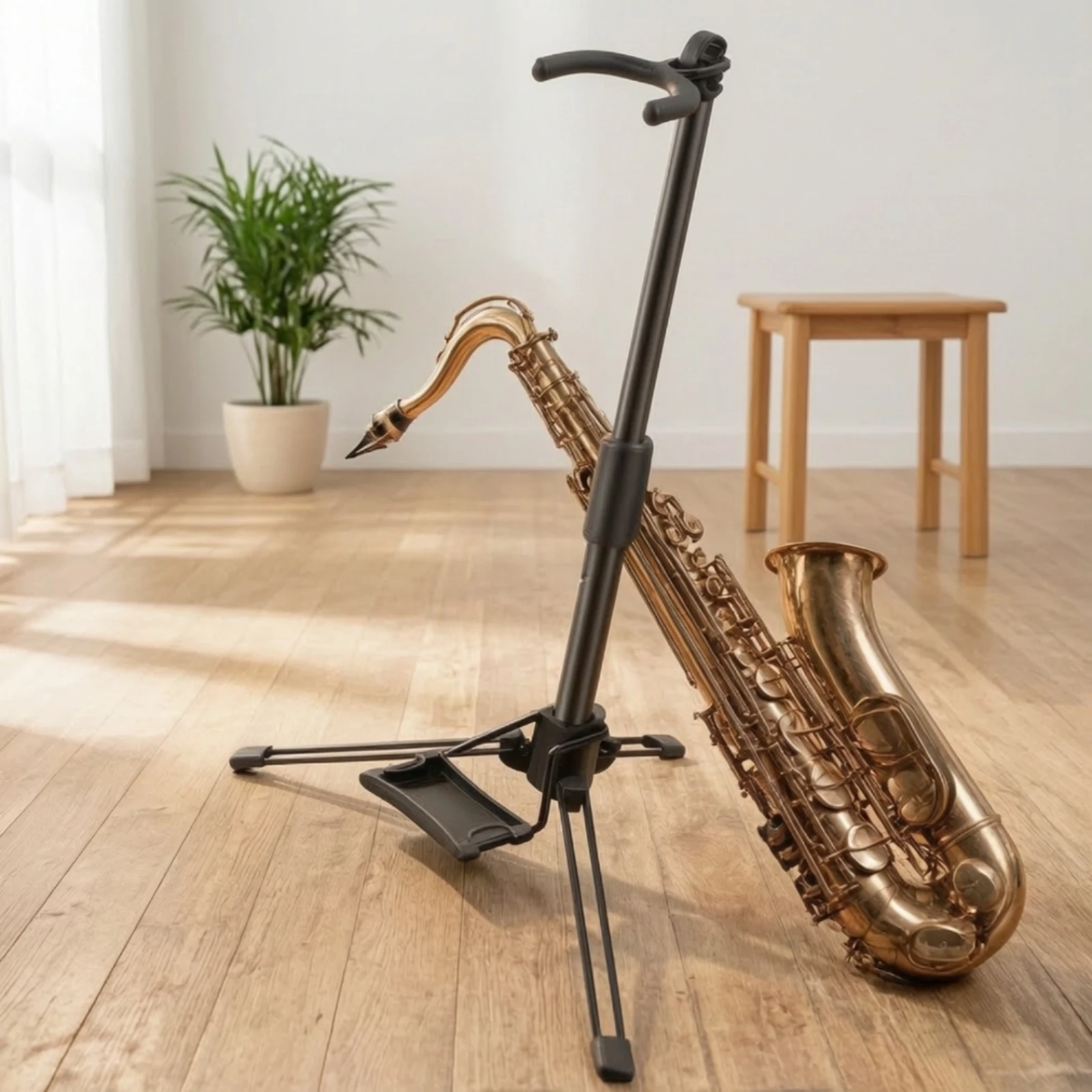 Electric Wind Instrument Stand Stable Wind Instrument Stand Secure Heavy Duty for Musicians, Music Studio, Stage